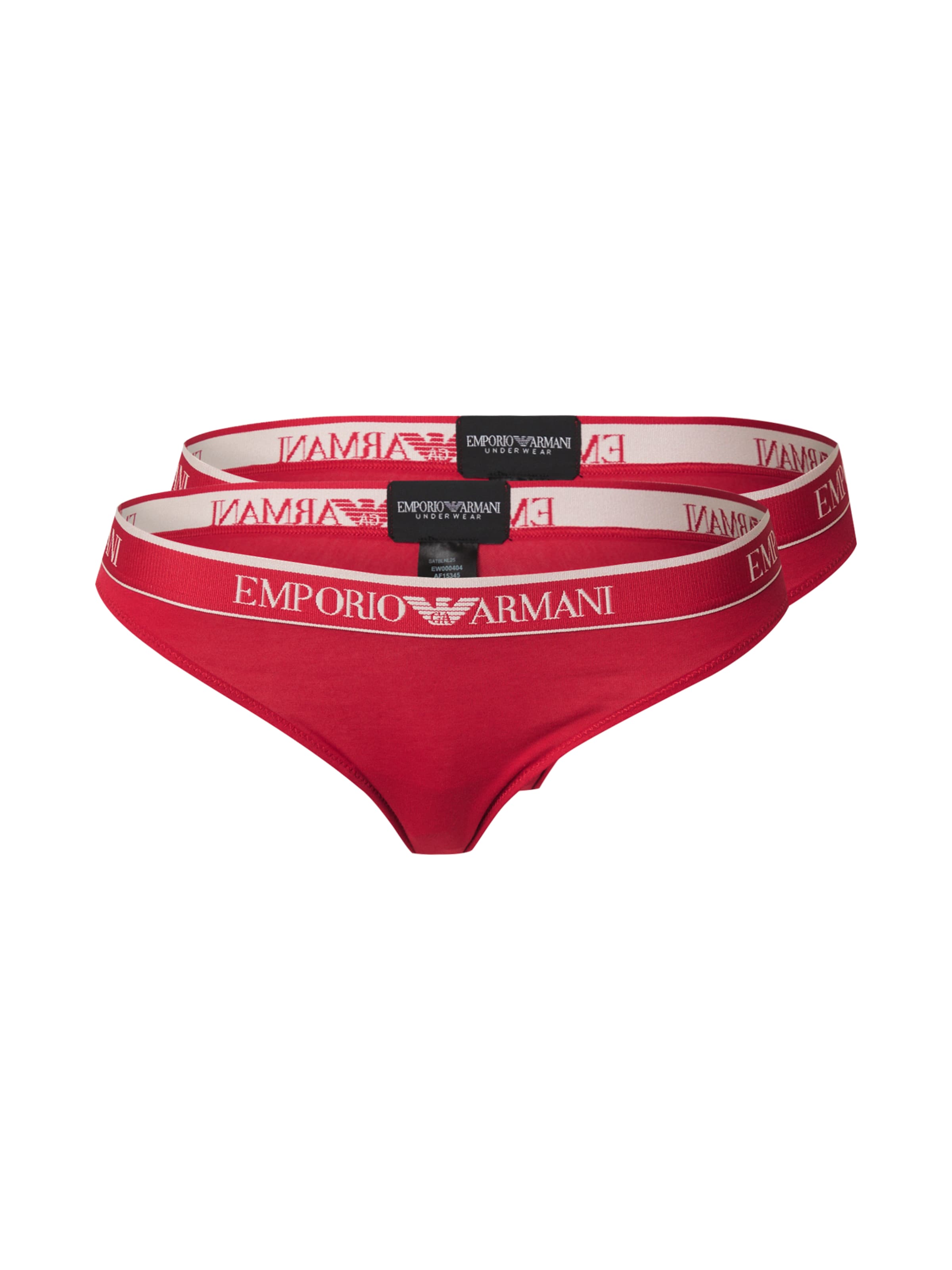 Emporio Armani String in Red: front