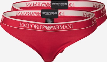 Emporio Armani Stringit värissä punainen: etupuoli