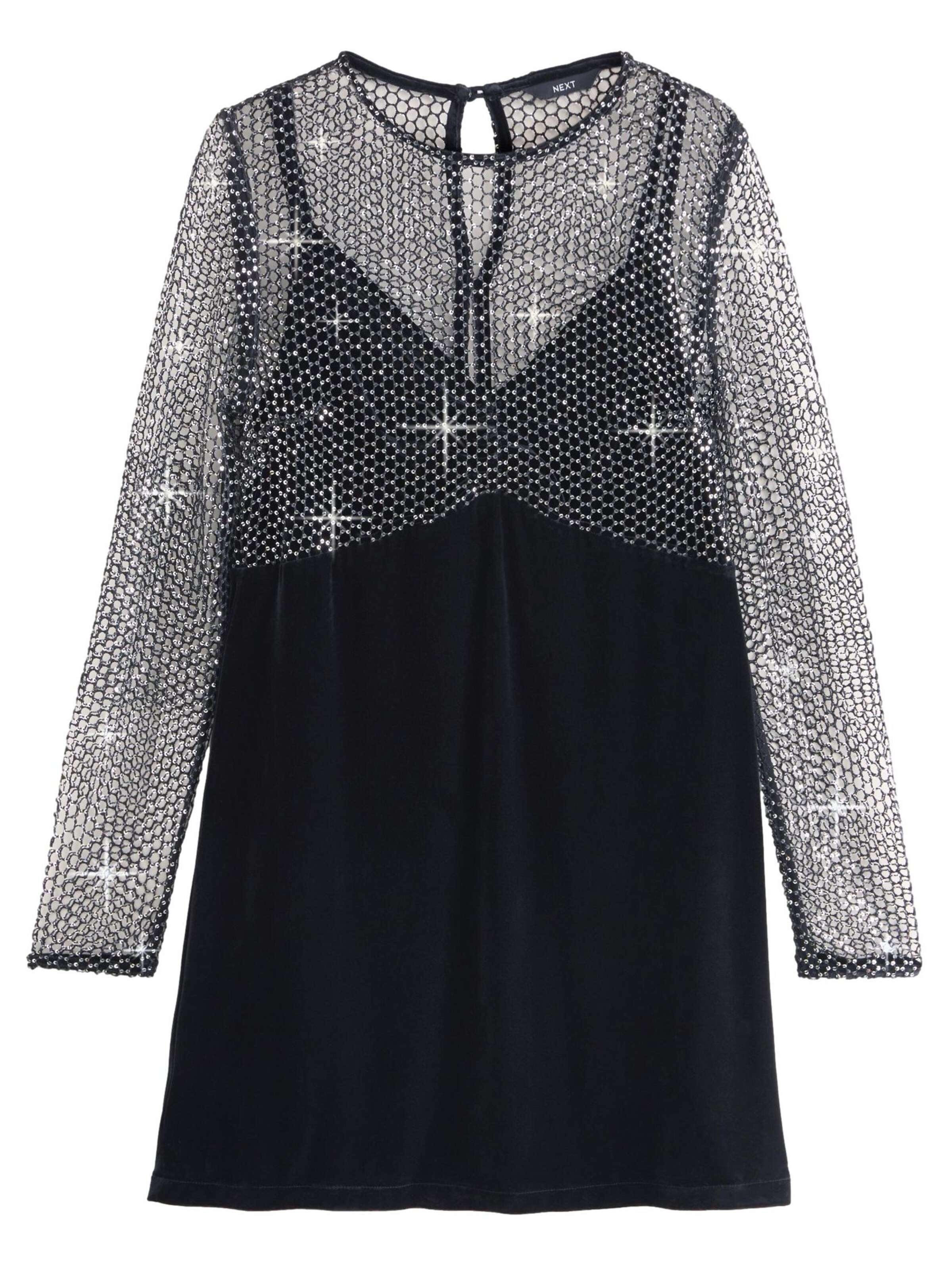 Next Šaty - Čierna: predná strana