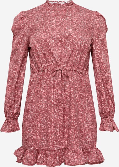 In The Style Curve Kleid 'JAC JOSA' in weinrot / weiß, Produktansicht