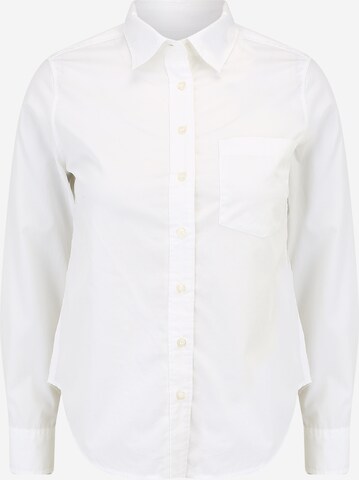 Gap Petite Blouse in White: front