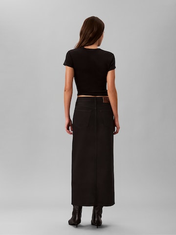 Calvin Klein Jeans Skirt in Black