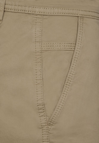 Street One MEN Slimfit Hose in Beige