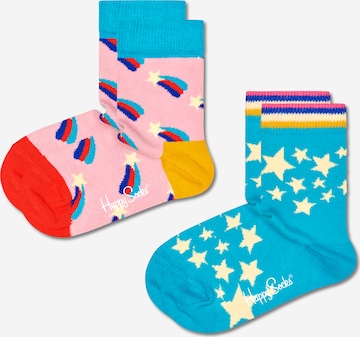 Happy Socks Sokken 'SHOOTING STAR' in Blauw: voorkant