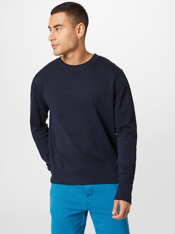 MELAWEAR Sweatshirt 'ADIL' (GOTS) in Blau: predná strana