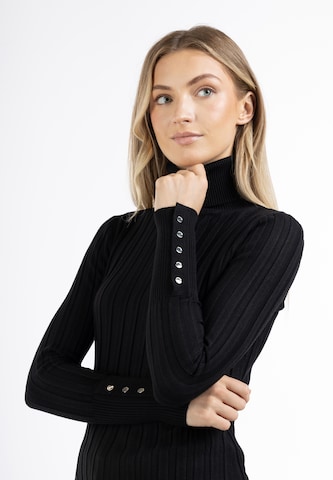 DreiMaster Klassik Sweater 'Iridia' in Black