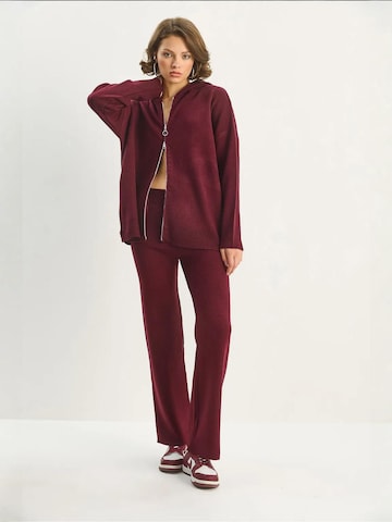 Bianco Lucci Pantsuit in Red