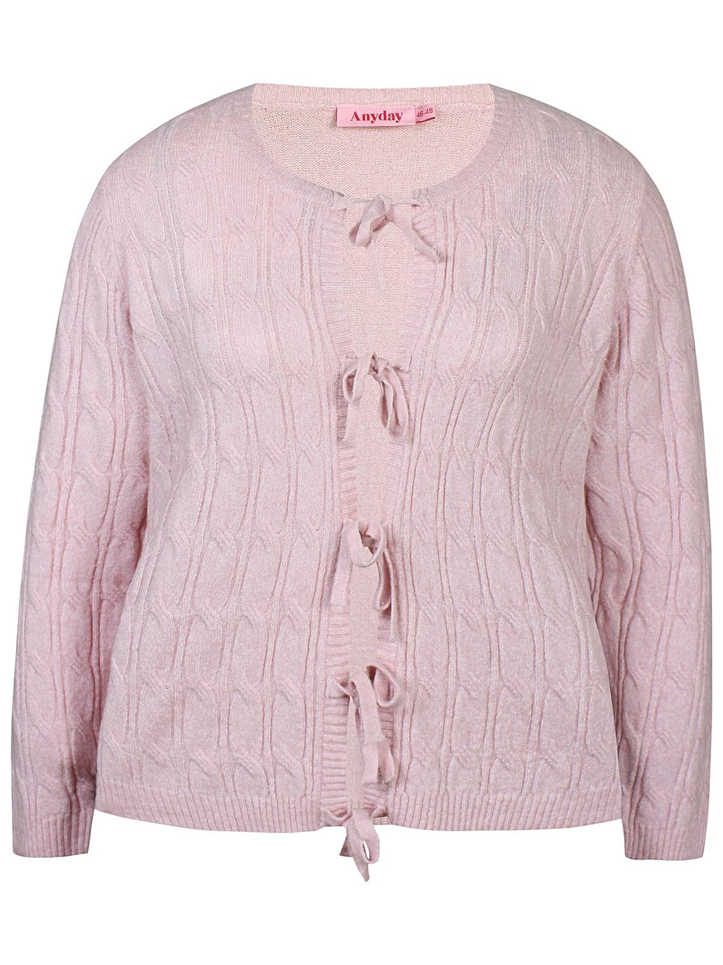 Anyday Knit Cardigan 'Giselle 391' in Pink: front