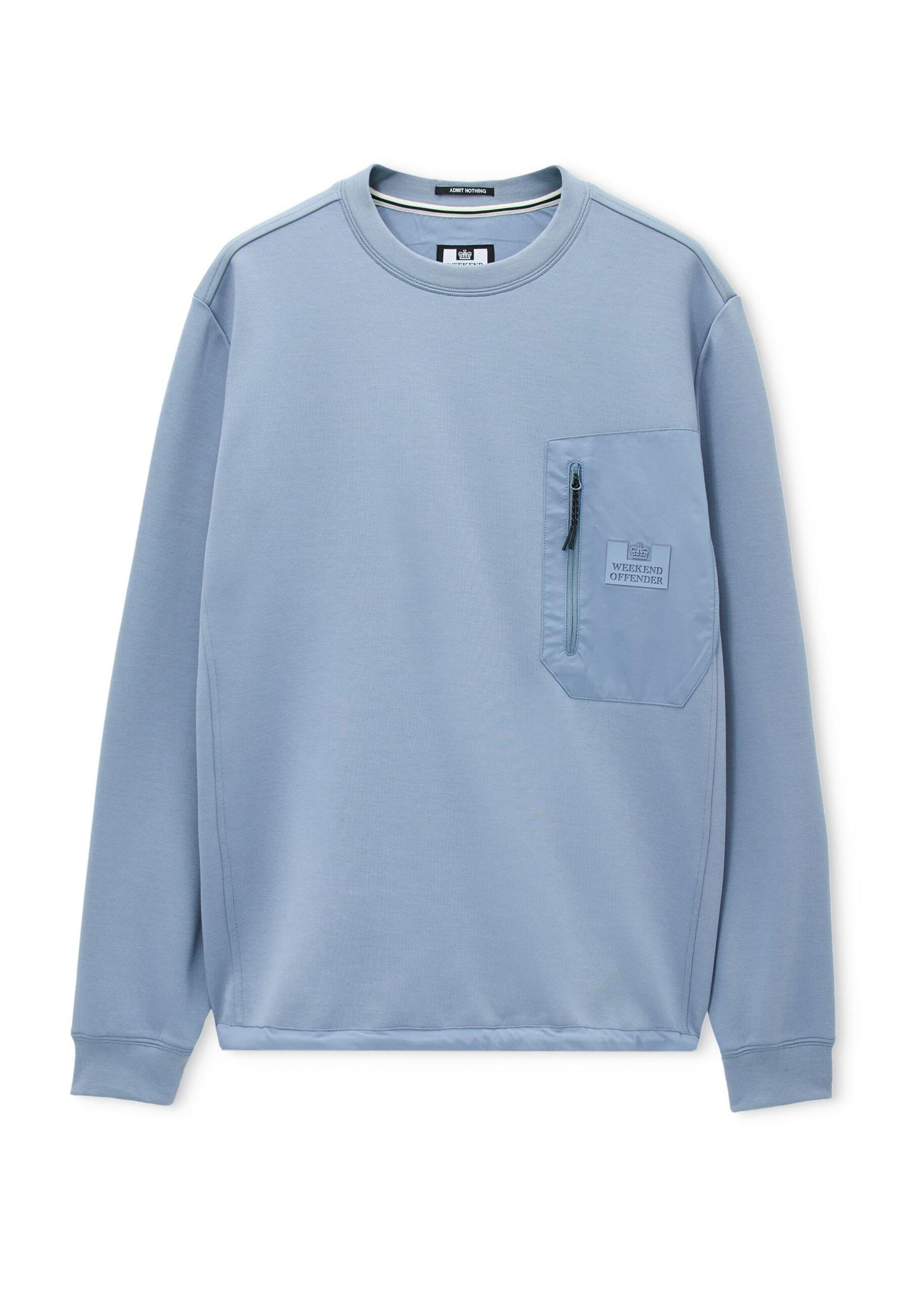 Sweat-shirt 'Cerati' Weekend Offender en bleu : devant