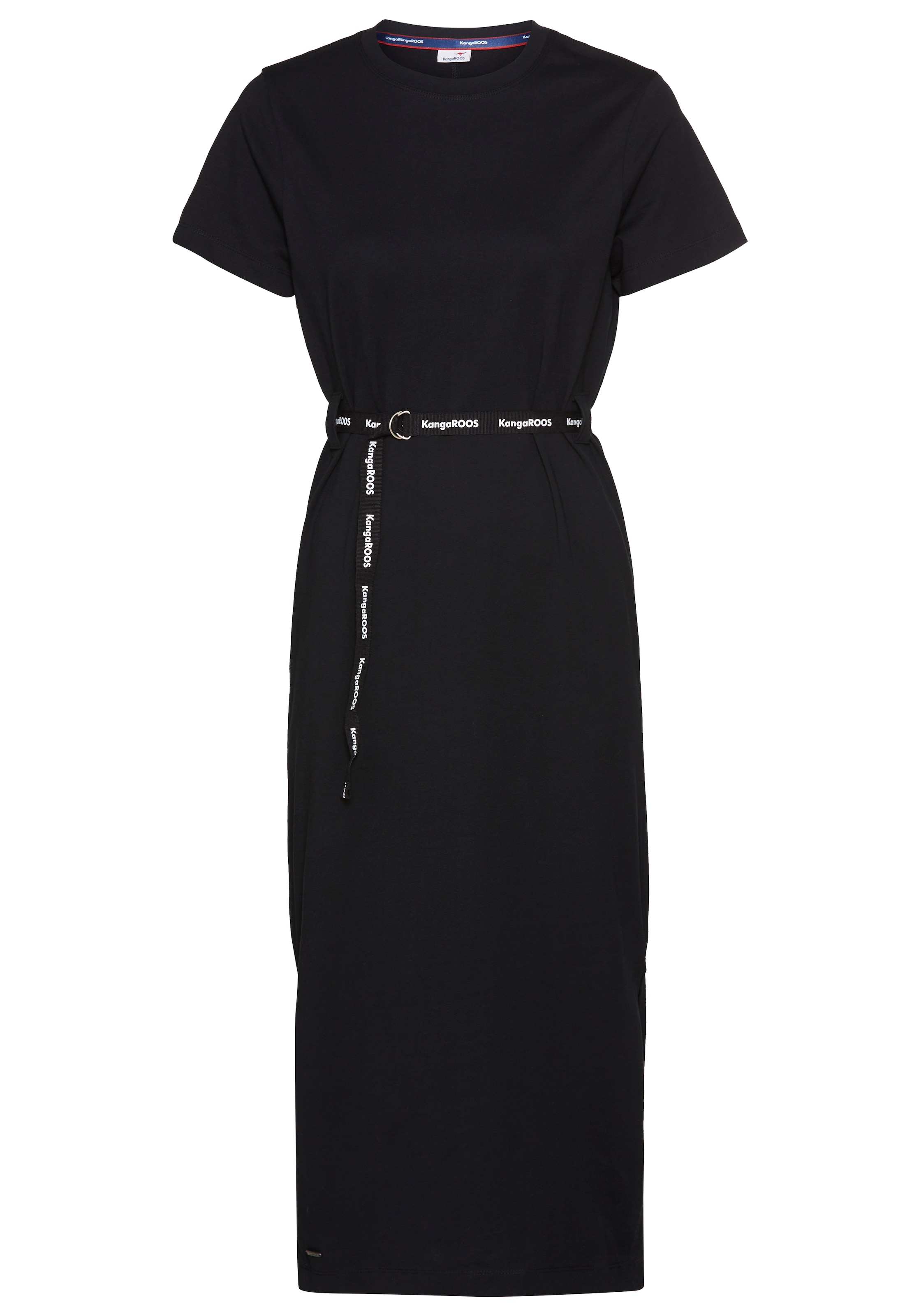 KangaROOS Kleid in Schwarz: Vorderseite