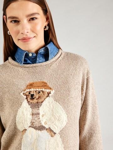 Polo Ralph Lauren Svetr 'CRMY BEAR' – béžová