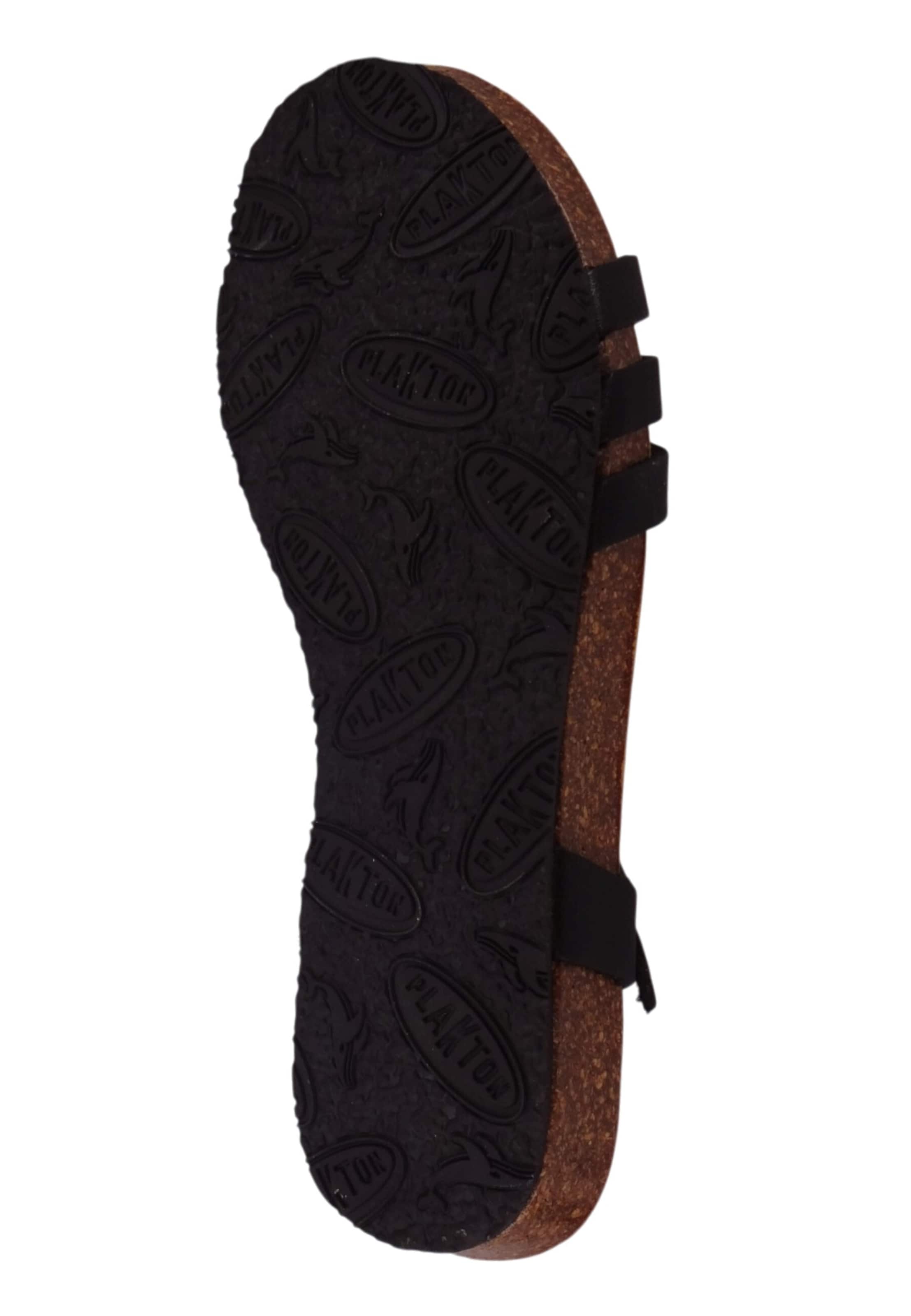 Sandales à lanières 'Fran Alou' Plakton en noir