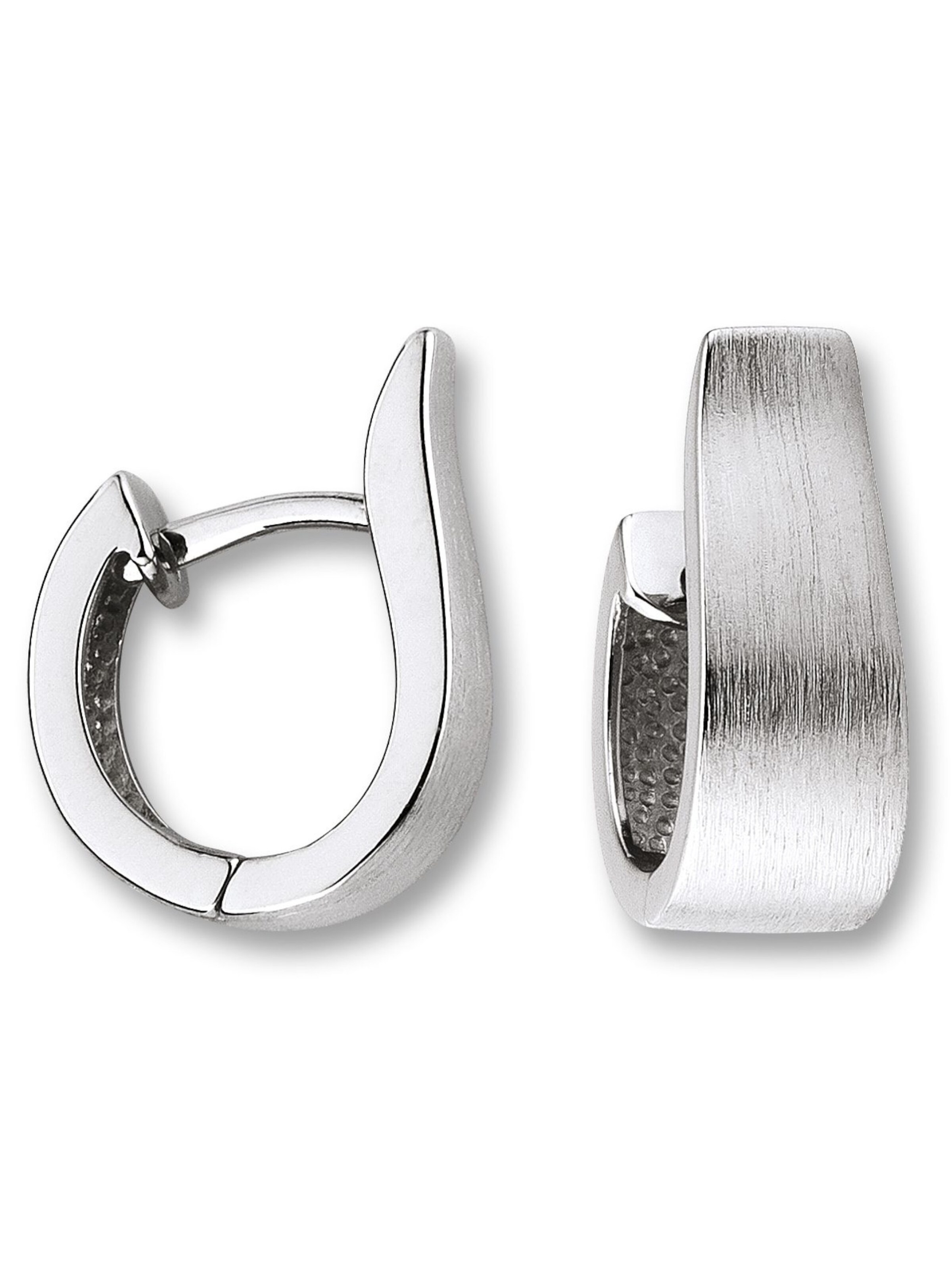 ONE ELEMENT Ohrringe in Silber: Vorderseite