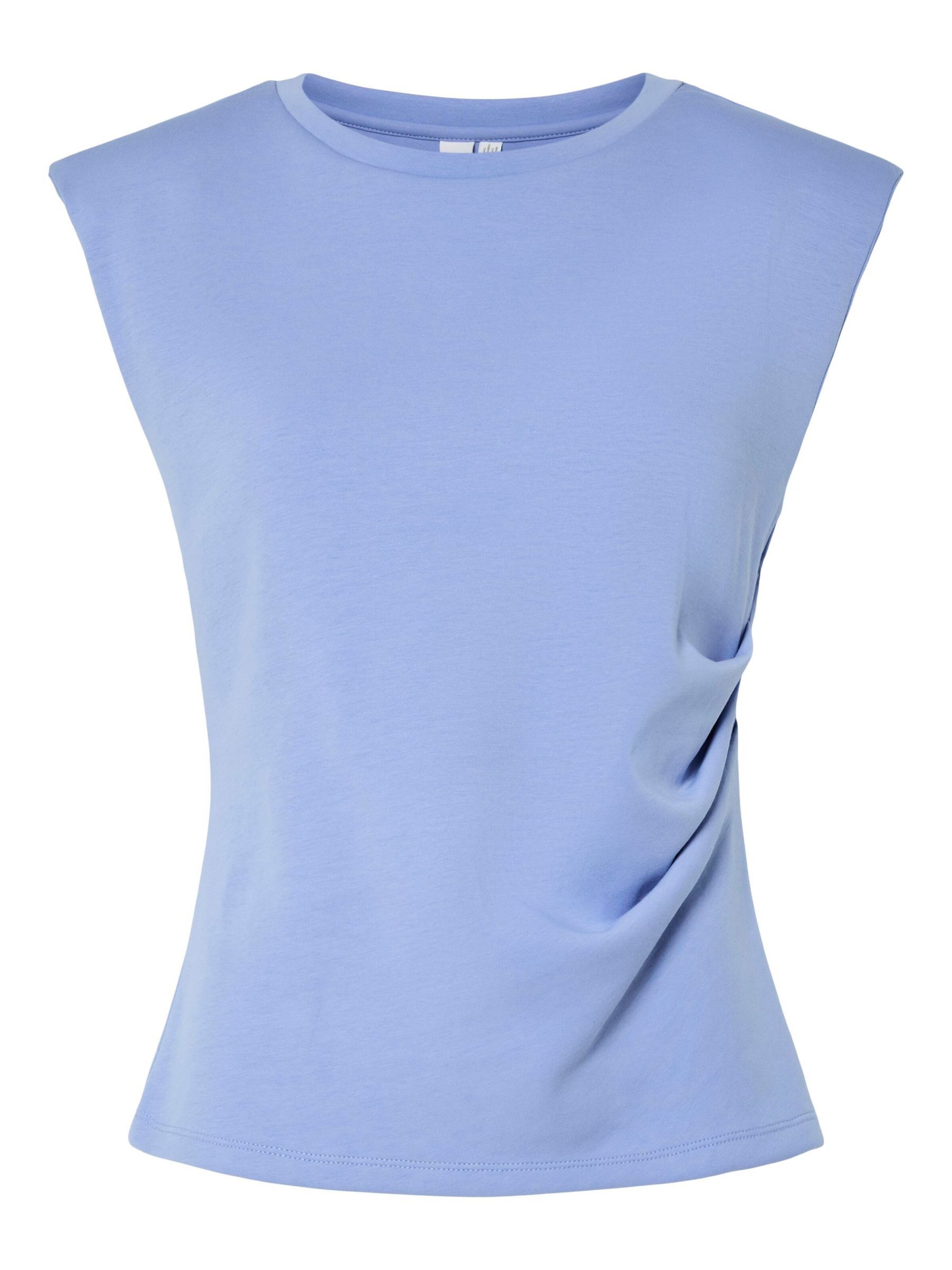Top di YAS in blu: frontale