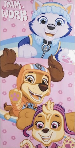 PAW Patrol Strandtuch in Pink: Vorderseite