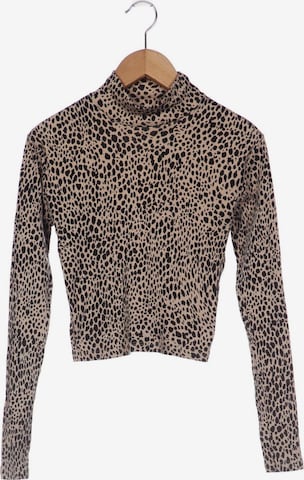 Brandy Melville Top & Shirt in XXXS in Beige: front