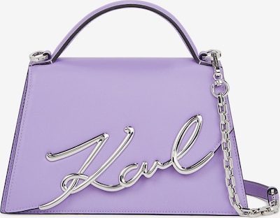 Karl Lagerfeld Sac à bandoulière en violet / argent, Vue avec produit