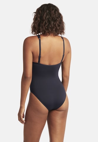SEA LEVEL Triangel Badeanzug 'Essentials Edit' in Blau