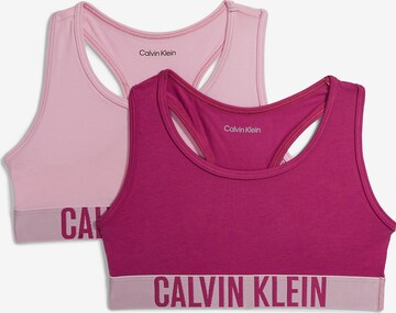 Sutien de la Calvin Klein Underwear pe roz: față