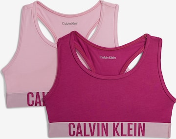 Calvin Klein Underwear Podprsenka – pink: přední strana