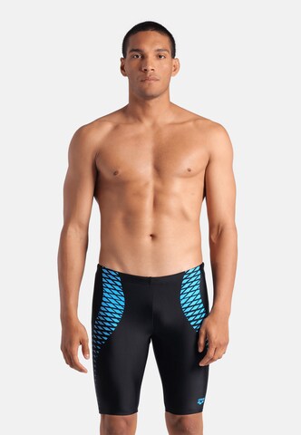 ARENA Bathing trunks 'OPENINGS JAMMER' in Black: front