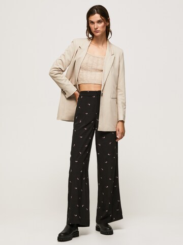 Pepe Jeans Regular Pants 'POPPY' in Black