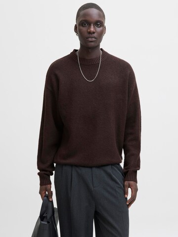 JACK & JONES Sweater in Brown