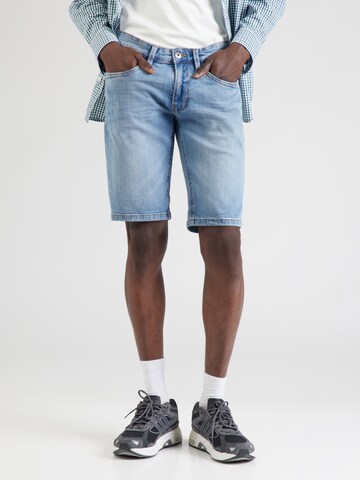 INDICODE JEANS Regularen Kavbojke 'Kaden' | modra barva: sprednja stran
