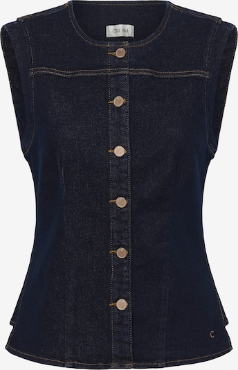 Cream Weste in XS in blue denim, Produktansicht