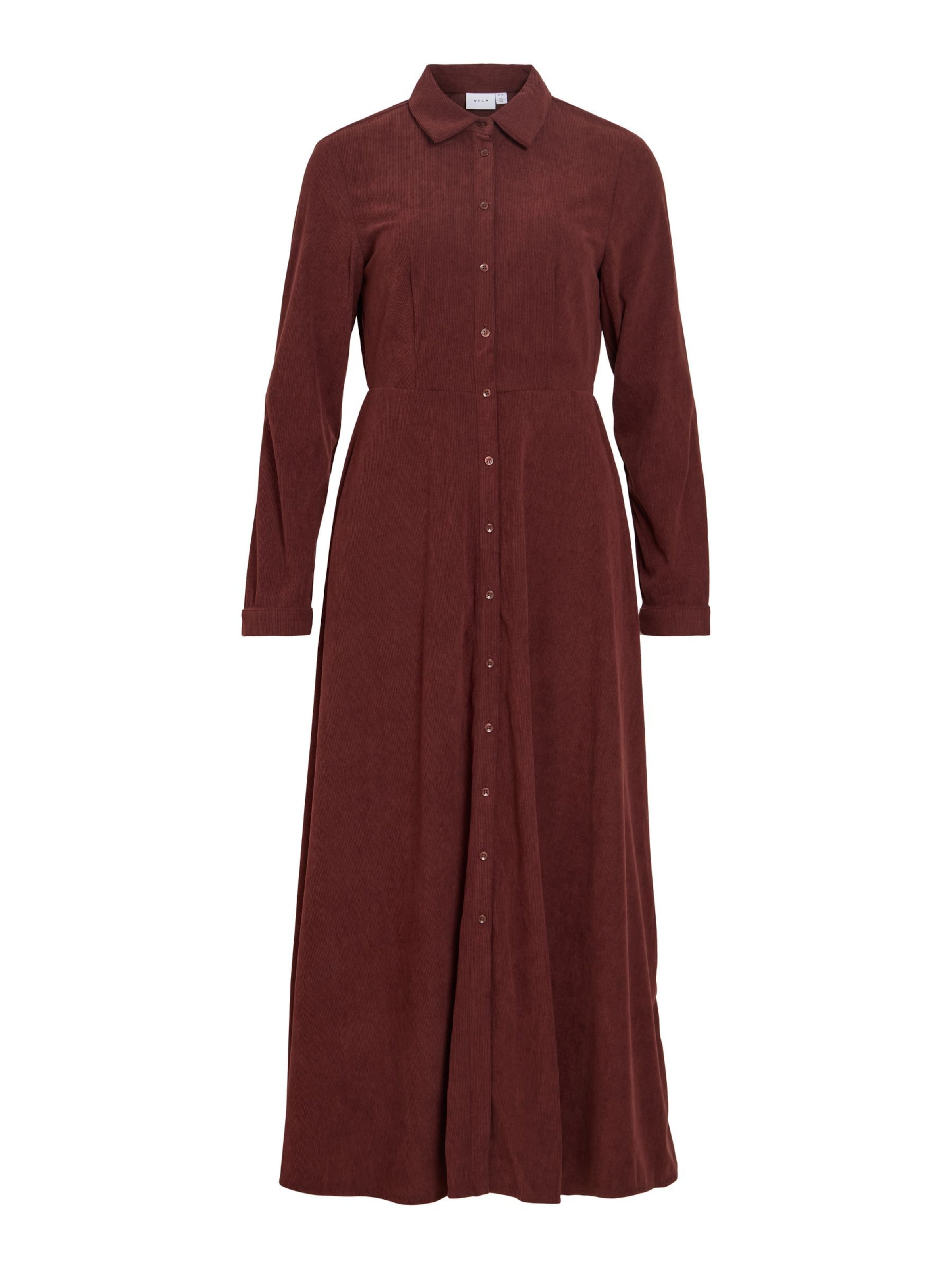 VILA Kleid 'VIELSA' in Rot: Vorderseite
