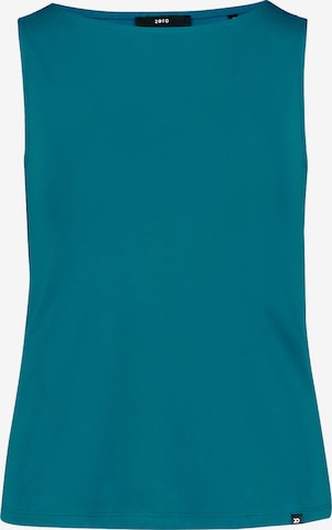 zero Top in Blau: Vorderseite