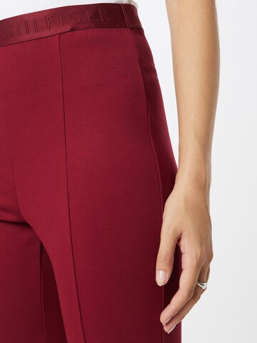 TOMMY HILFIGER Slimfit Leggings 'Audrey' - piros