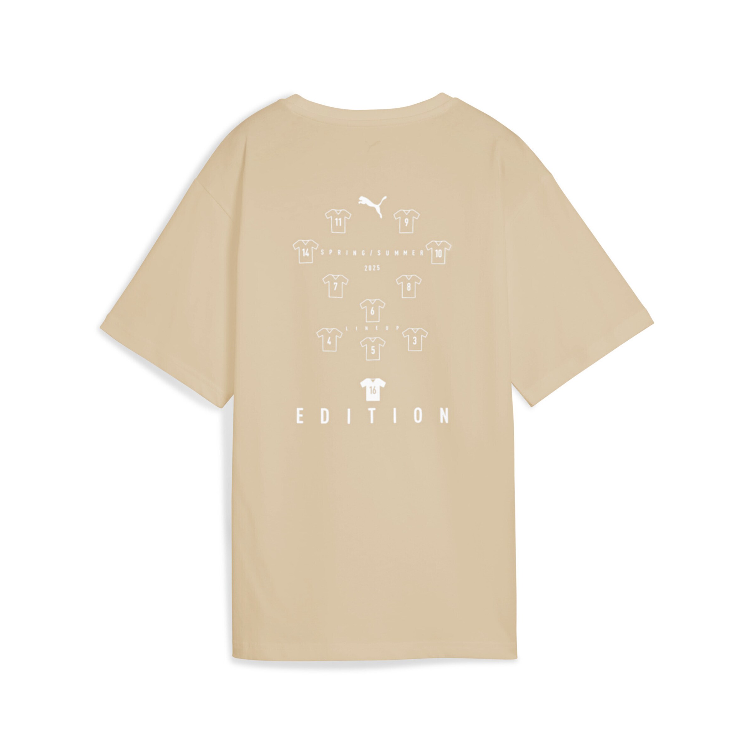 PUMA Functioneel shirt 'FtblEdition' in Beige