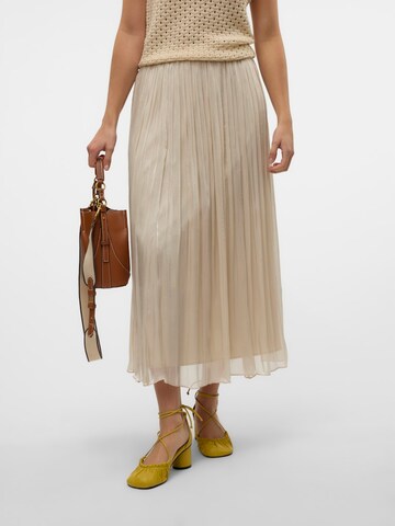 VERO MODA - Falda 'VMVips' en beige: frente