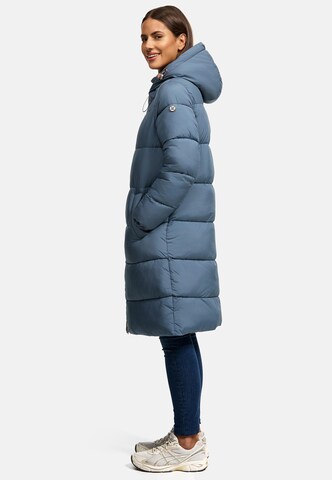 MARIKOO Wintermantel in Blauw