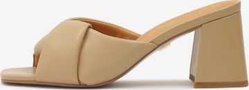 Kazar Pantolette in Beige: predná strana