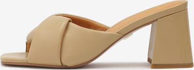 Kazar Pantolette in beige, Produktansicht