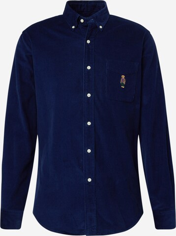 Polo Ralph Lauren Regular Fit Skjorte i blå: forside