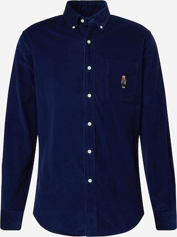 Polo Ralph Lauren Regular Fit Skjorte i blå: forside