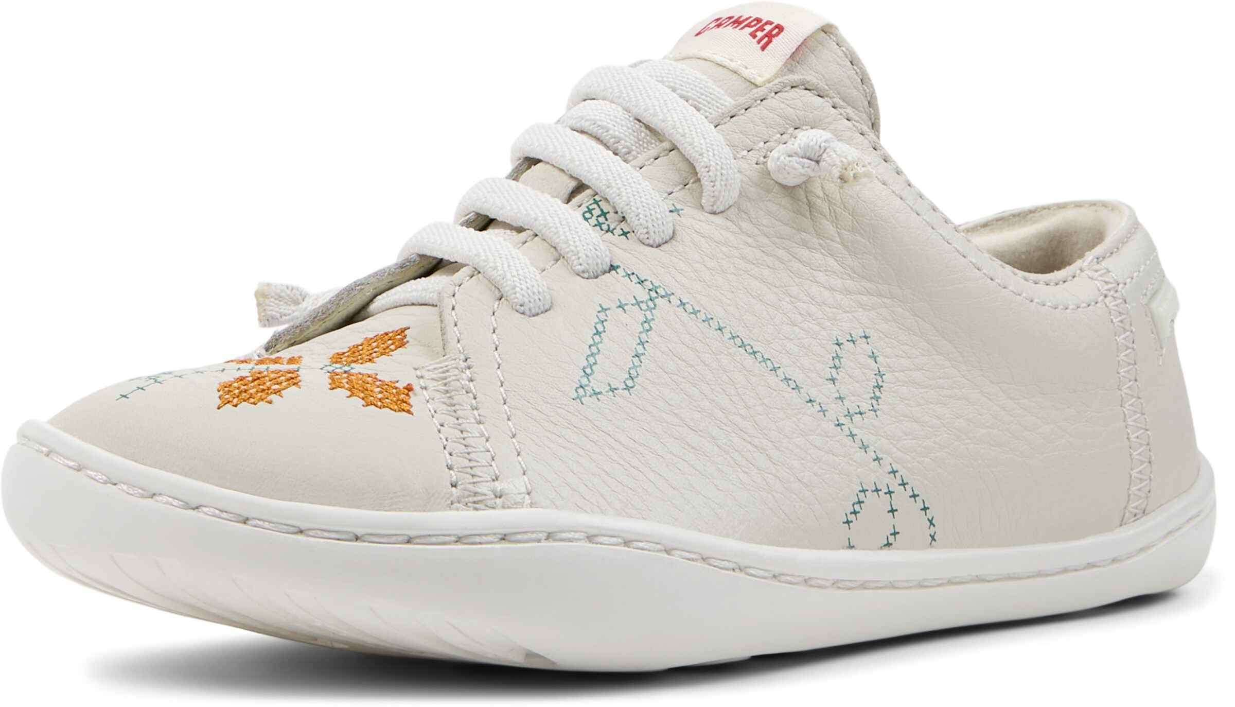 Baskets 'Peu Cami Twins' CAMPER en blanc : devant