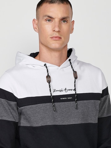KOROSHI Sweatshirt in Schwarz