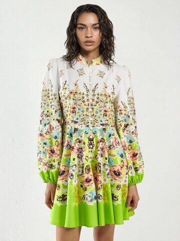 Abito di MSN Collection in verde: frontale