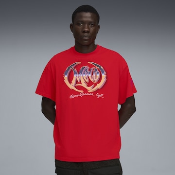 PUMA Shirt in Rood: voorkant