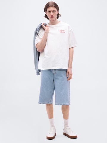 Calvin Klein Jeans Loosefit Jeans i blå