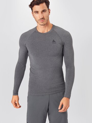 ODLO Base layer σε γκρι: μπροστά