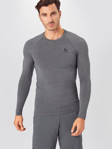 ODLO - Camiseta térmica en gris: frente