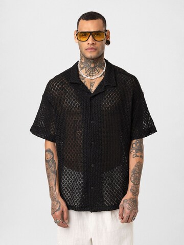 T-Shirt Dandalo en noir : devant