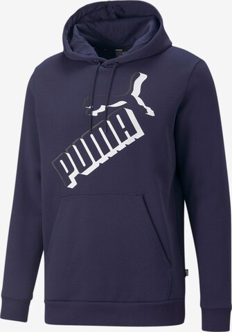 PUMA Sweatshirt in Blue: front