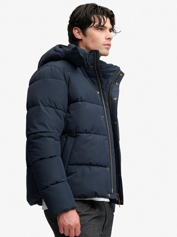 Superdry & Co Wintermantel‌ in Blau