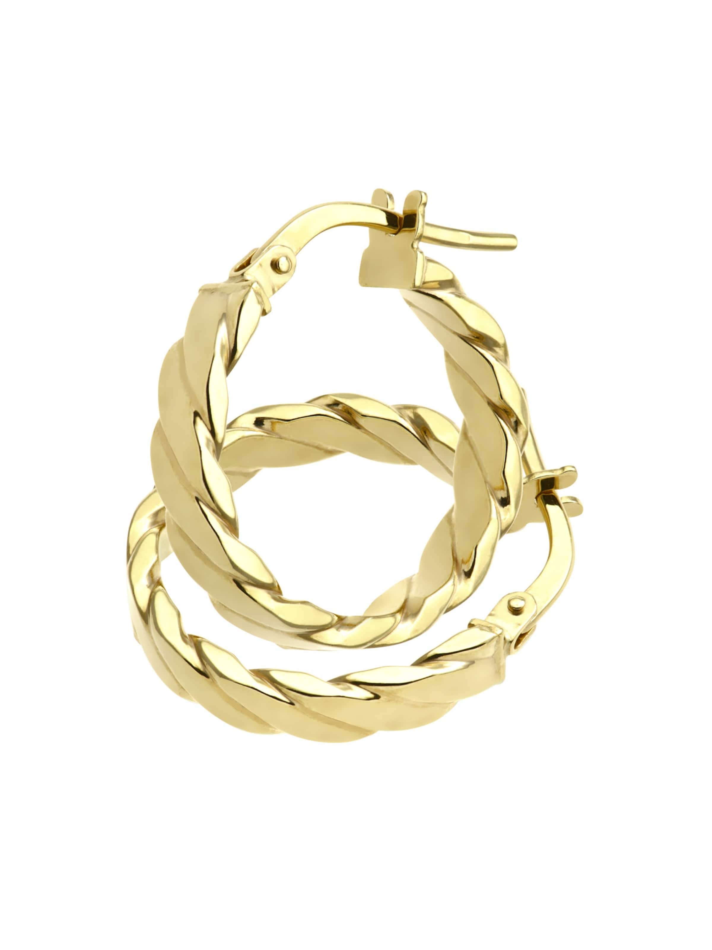 Vanlere Earrings in Gold: front